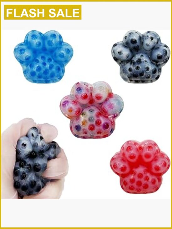 Other - 4 Pcs Pimple Popping Fidget Stress Relief Ball for Anxiety ADHD OCD
